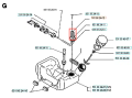 Przewód paliwa do wykaszarki 125 RB Husqvarna, biały, elastyczny, w kształcie prostym z zagięciem. Widoczne mocowania oraz szczegóły techniczne. Produkt umieszczony na jednolitym tle, co ułatwia jego identyfikację.