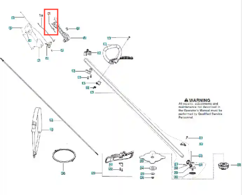 Przepustnica do wykaszarki Husqvarna 128LX/128CD, ujęcie z boku, metalowa, o okrągłym kształcie, z widocznym mechanizmem. Element odznacza się szczeliną umożliwiającą regulację przepływu powietrza. Proste białe tło podkreśla detale.
