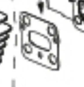 Uszczelka silnika wykaszarki 129R Husqvarna