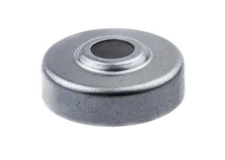 Bęben sprzęgła nożyc 323HD60/325HD60 Husqvarna, metaliczny, okrągły z centralnym otworem, gładka powierzchnia. Nowy, do sprzętu Husqvarna, na jasnym tle, pokazujący detale konstrukcyjne.