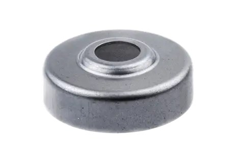 Bęben sprzęgła nożyc 323HD60/325HD60 Husqvarna, metaliczny, okrągły z centralnym otworem, gładka powierzchnia. Nowy, do sprzętu Husqvarna, na jasnym tle, pokazujący detale konstrukcyjne.