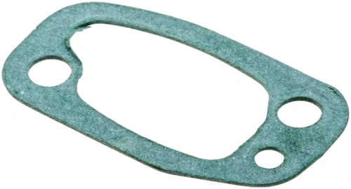 Uszczelka wykaszarki modeli 265 RX Husqvarna w kształcie prostokąta z dwoma otworami, wykonana z teksturowanej gumy w kolorze niebieskim. Ujęcie z góry, produkt leży na jednolitym tle.