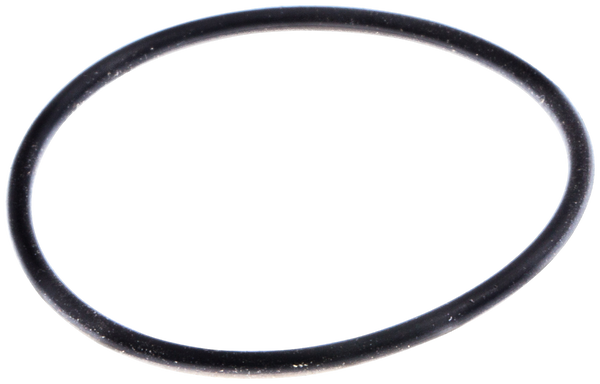 O-ring do wykaszarki 265 RX Husqvarna w kolorze czarnym. Gumowy, elastyczny o-ring w kształcie pierścienia, widoczny w zbliżeniu, leżący na jednolitym tle. Element mocujący, kluczowy dla prawidłowego działania urządzenia.