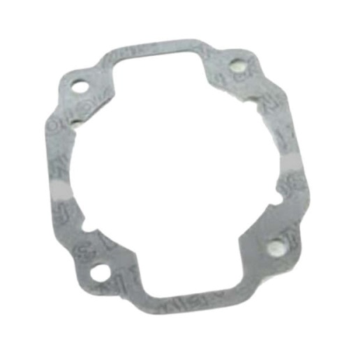 Uszczelka wykaszarki 265 RX Husqvarna, okrągła, wykonana z metalicznego materiału, z wycięciami i otworami montażowymi. Widoczna w zbliżeniu na jednolitym tle, bez dodatkowych akcesoriów. Produkt nowy, gotowy do użycia.
