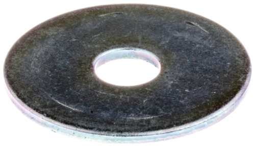 Podkładka dmuchawy 125 BT Husqvarna, wykonana z metalu, okrągła, płaska z centralnym otworem. Widok frontalny, ukazuje gładką fakturę oraz lekko matowy wykończenie. Brak widocznych oznaczeń, ukazuje produkt w neutralnym kontekście.