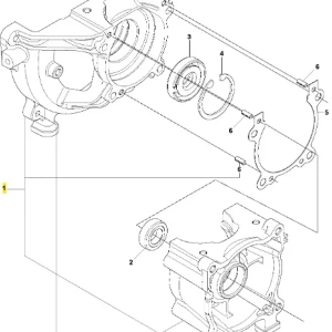 Obudowa wykaszarki 243 RJ Husqvarna