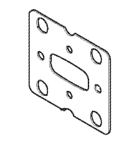 Uszczelka wlotu wykaszarki 241 RJ Husqvarna