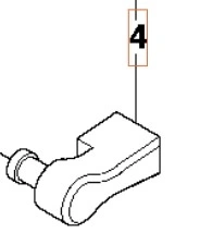 Zapadka wykaszarki 253RJ Husqvarna