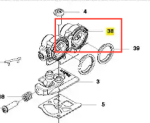Nadwozie wykaszarki 253RJ Husqvarna