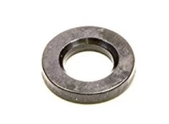 Podkładka dmuchawy 225 B Husqvarna, okrągła, metalowa, ciemnoszara, z centralnym otworem. Leży na płaskiej powierzchni, gładka, z wzmocnionymi krawędziami dla większej wytrzymałości.