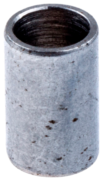 Tuleja dmuchawy 356BTx Husqvarna, cylindryczna, metaliczna, o matowej powierzchni, z wyraźnym gwintem wewnętrznym. Ujęcie frontalne z boku, produkt leży na jednolitym tle. Brak widocznych napisów czy logo.