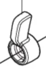 Dźwignia sterowania dmuchawy 525BX Husqvarna