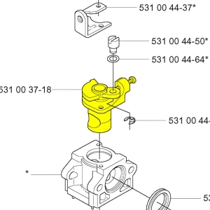 Przepustnica dmuchawy 141B Husqvarna