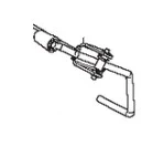 Dźwignia ridera R112iC Husqvarna