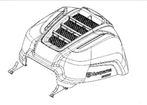 Osłona ridera R115B Husqvarna