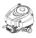 Silnik ridera R115C Husqvarna