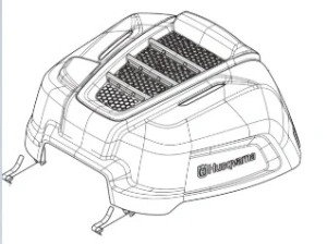 Osłona ridera R 112C Husqvarna