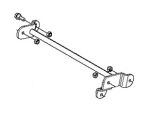 Poprzeczka ridera R112iC Husqvarna