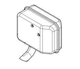 Zespół tłumika ridera R 112C Husqvarna