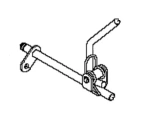 Dźwignia. kompl. ridera R 111B Husqvarna