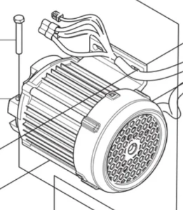 Silnik ridera R112iC Husqvarna