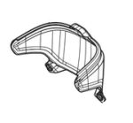 Osłona ridera R200iX Husqvarna