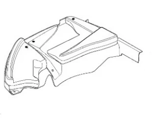 Izolacja ridera R215TX Husqvarna