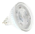 Przezroczysta lampa ridera R216 Husqvarna z pinowym mocowaniem, o okrągłym kształcie i gładkiej powierzchni. Widoczny jest wzór w kratkę na korpusie. Oświetlenie ma zastosowanie w sprzęcie ogrodowym. Ujęcie z boku, eksponujące detal mocowania.