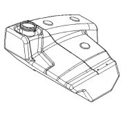 Zbiornik paliwa ridera R418Ts Husqvarna