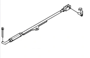 Zespół wału równoległego ridera R422Ts Husqvarna