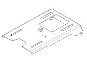 Wspornik fotela ridera RC318T Husqvarna