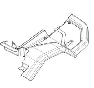 Osłona ridera R418Ts Husqvarna