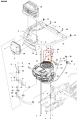 Przewód paliwowy ridera R419Ts Husqvarna, widoczny w detalach, gięty, wykonany z elastycznego materiału w kolorze czarnym. Ujęcie frontalne pokazuje podłączenie do silnika. Widoczne mocowanie, długość nieokreślona. Obraz na białym tle.
