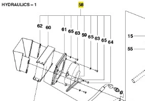 Chłodnica olejowa ridera R422Ts Husqvarna