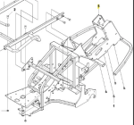 Podwozie ridera RC318T Husqvarna