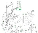 Płyta ridera R200iX Husqvarna
