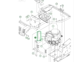 Osłona węża ridera R316T Husqvarna
