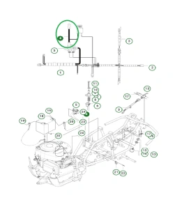 Drut ridera R115C Husqvarna