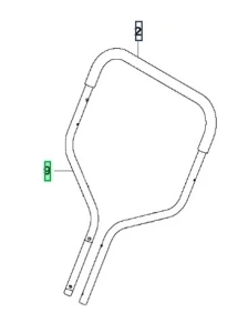 Zespół uchwytu kosiarki WB 53S e Husqvarna