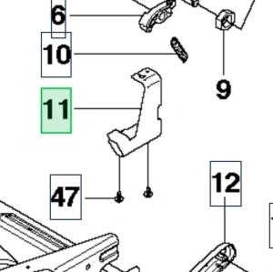 Wspornik kosiarki LC 53E e Husqvarna