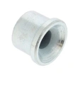Tubular sleeve for RC318T Husqvarna, metallic, cylindrical shape with a shiny, silver surface. The image shows the sleeve from the side, highlighting its smooth interior and outer rim without additional markings or logos.