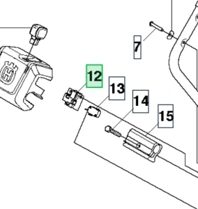 Rozrusznik elektryczny kosiarki LC 53E e Husqvarna