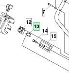 Mikroprzełącznik kosiarki LC 53E e Husqvarna