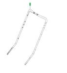 Zespół uchwytu standard kosiarki LC 353VI Husqvarna