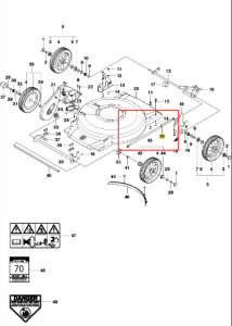 Pręt kosiarki WB 53S e Husqvarna