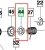 Tuleja wykaszarki 253RJ Husqvarna, okrągły element z tworzywa sztucznego, o gładkiej teksturze. Widoczny w diagramie części, z otworem w centrum. Pozycjonowany pomiędzy innymi komponentami. Prosta grafika na jednolitym tle.