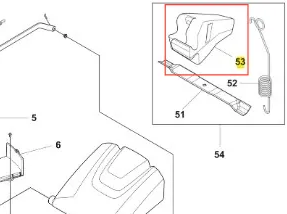 Korek kosiarki LC 551VQ Husqvarna