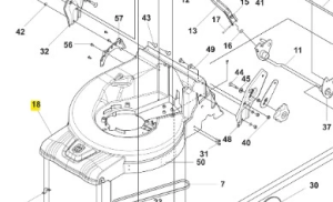 Podwozie kosiarki LC 551VQ Husqvarna