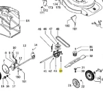 Prowadnik pasa kosiarki LC 351V Husqvarna