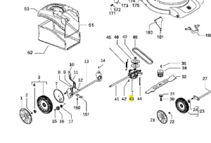 Prowadnik pasa kosiarki LC 351V Husqvarna